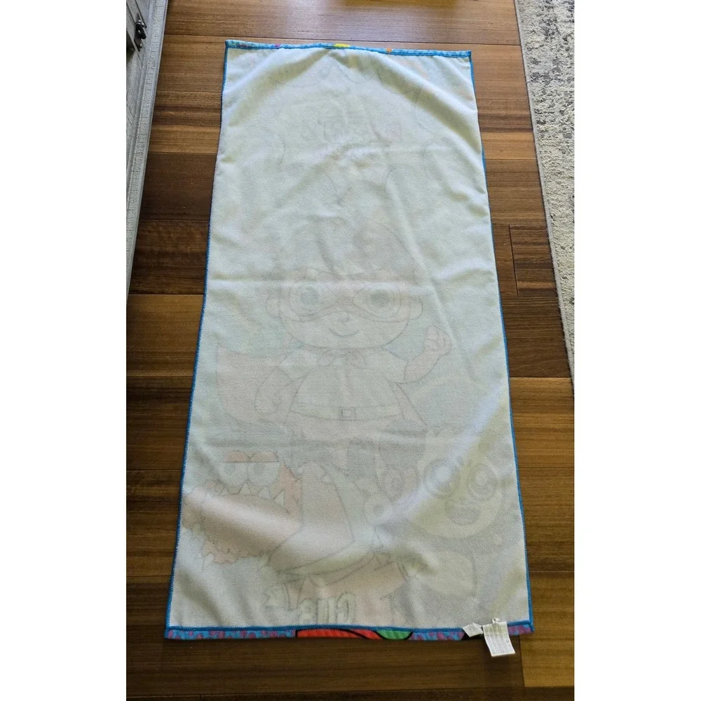Ryans World Kids Beach Towel Red Titan Combo Panda Blue Microfiber HD464W